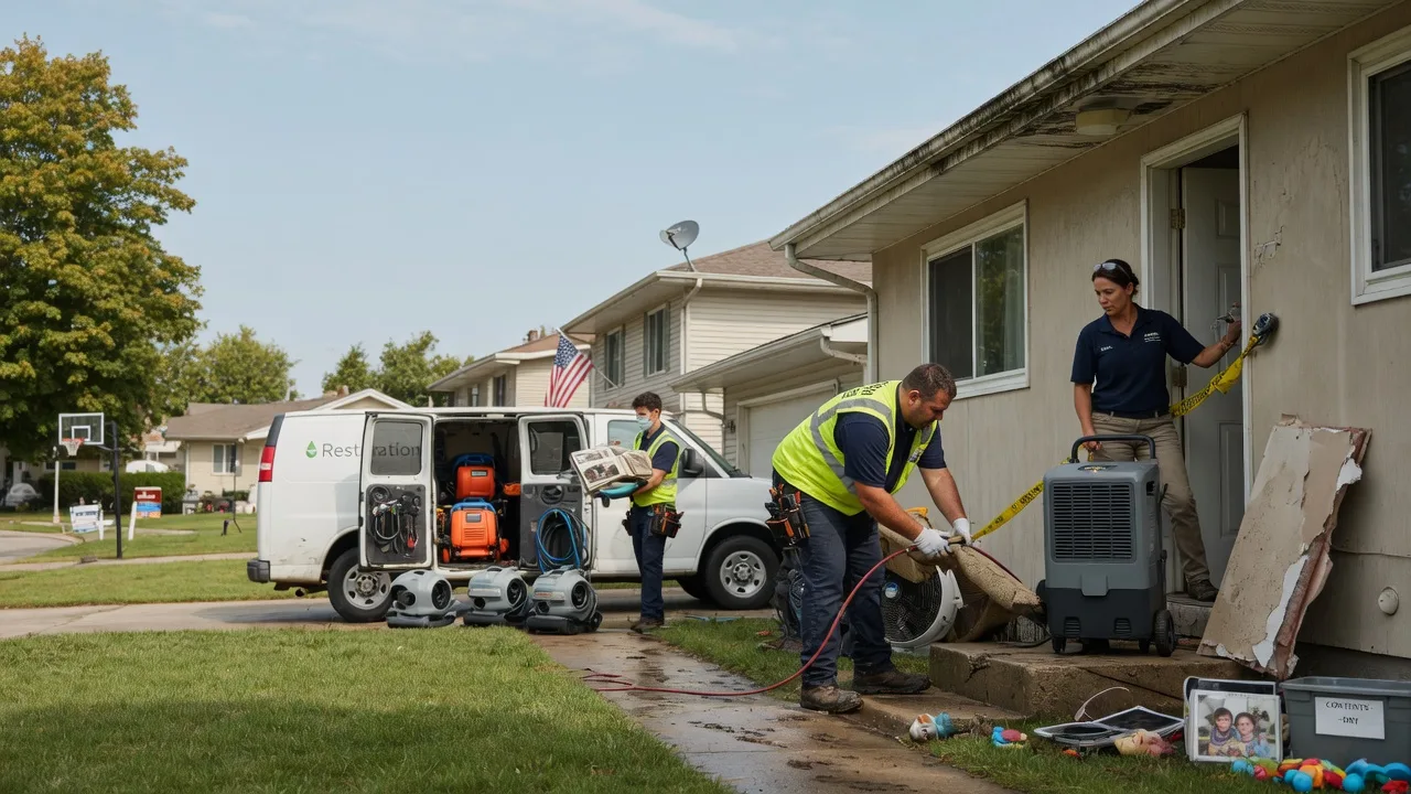 Water Damage Restoration in Gilbert, AZ near me